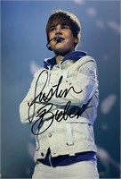 Autograph COA Justin Bieber Photo