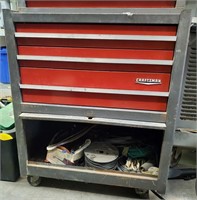 Lower Craftsman Tool Box With Contents