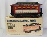 Jim Beam Train Dining Car Decanter
