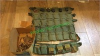 .308 and 30-06 ammo - lot includes bandoleers of