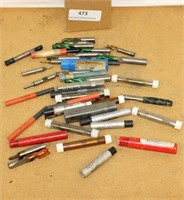 25+ Pcs of End Mill Bits - Most New