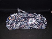 Vera Bradley small duffel zip bag