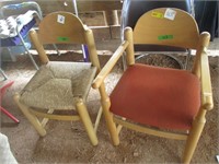 PAIR OF DINING CHAIRS