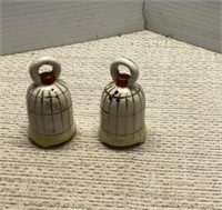 small bird cage shaker pair