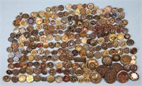 (214) Small Victorian Picture Buttons