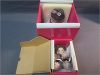 2 Marie Osmond Dolls : Milk Chocolate Hershey"s