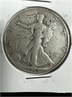 1945-S Silver Walking Liberty Half-Dollar