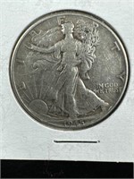 1945 Silver Walking Liberty Half-Dollar