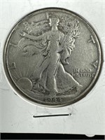 1944-S Silver Walking Liberty Half-Dollar