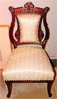 Renaissance Revival Style Boudoir Chair