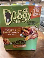 Doggy delicious all natural flavored treats