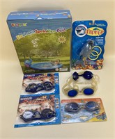 Childrens Pool, Goggles and Water Toy
