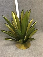 Metal Art Green Agave Plant
