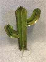 Metal Art Green Cactus