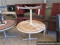 (2) ROUND TABLES