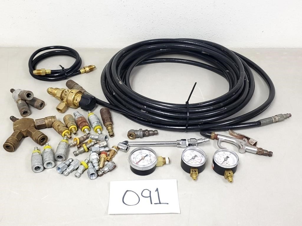 Air Hose, Fittings, Gauges, Etc. (No Ship)