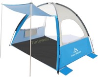 Brace Master Beach Tent  Easy Setup  UPF 50+