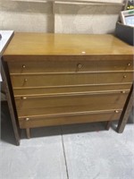 Mcm Cedar Chest With Key - Looks Like A Dresser