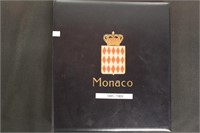 Monaco stamps 1885-1969 in Davo album CV $275