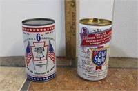 2 Collectible Commemorative Cans