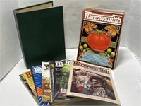 Box of Harrowsmith Magazines