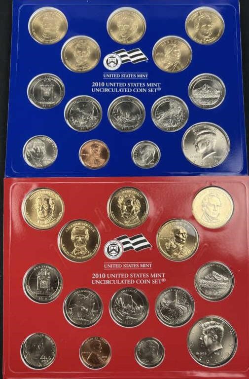 2010-P&D US Mint Uncirculated Coin Set