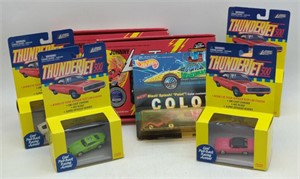 (ST) Slot Cars. Thunder Jet 500, Hot Wheels,