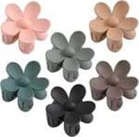 Flower Hair Claw Clips