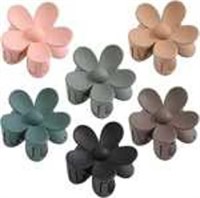 Flower Claw Clips Set
