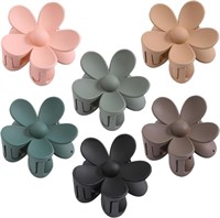 6PCS Flower Hair Clips