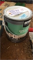 BEHR PAINT, SLATE GRAY GLOSS ENAMEL (PORCH/PATIO)