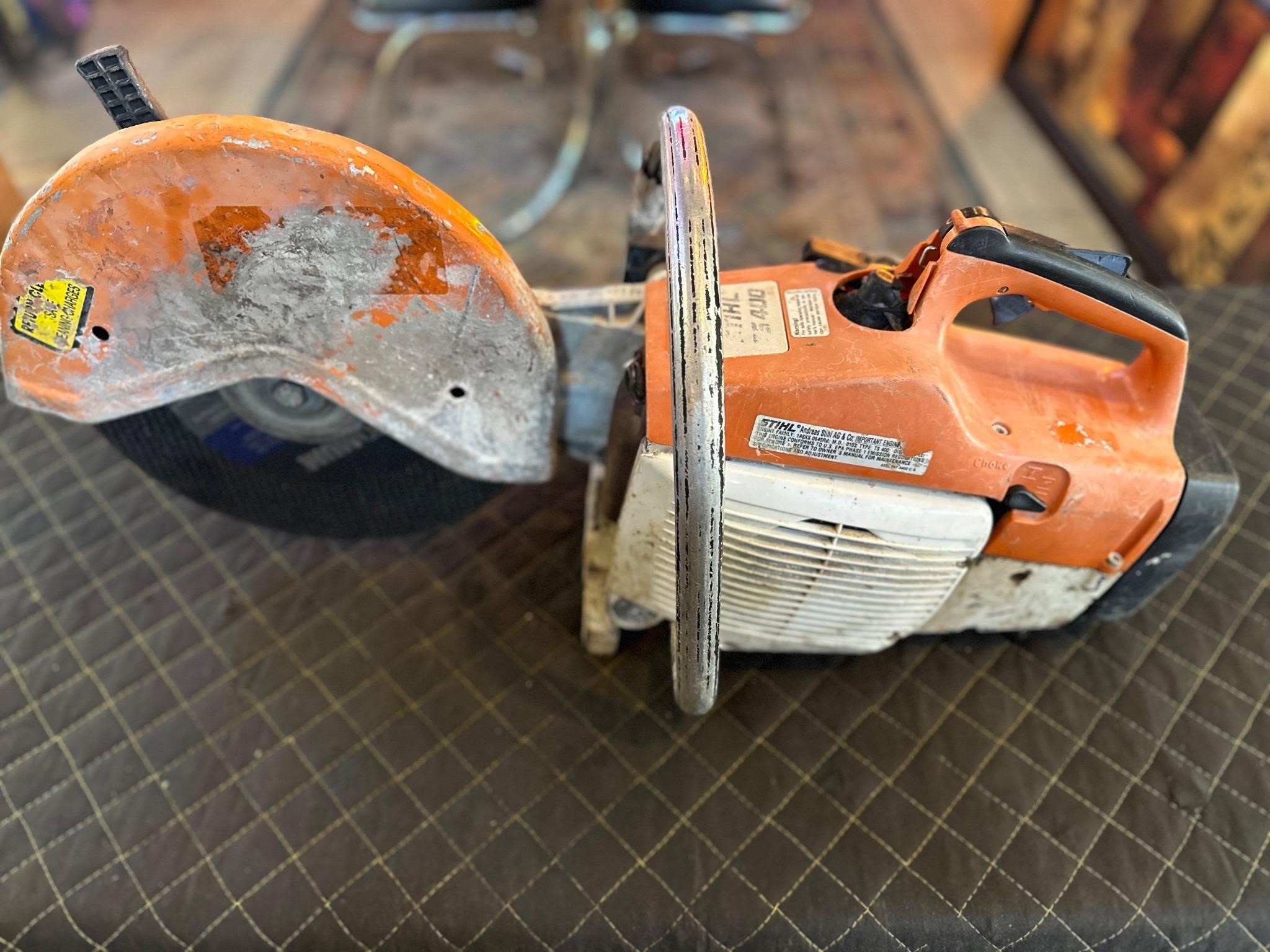 Stihl TS 400 Concrete Saw