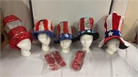 7) USA Hats