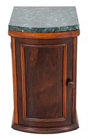 Green Marble Topped End Table