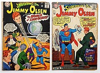 (2) DC 12-CENT SUPERMAN'S PAL JIMMY OLSEN #103 & 1