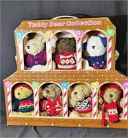 7 Teddy Bear Collection New In Box