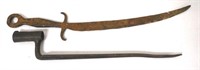 Sword and Rifle Bayonet