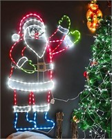 ZHOUDUIDUI 5FT 273 LED Santa Claus Light,