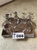 ETCHED GOBLETS, 25 ANNIVERSARY GOBLETS