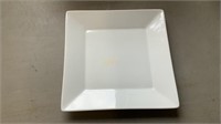 85- 6" China White Bread And Butter Dish