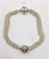 Sterling Pandora Bracelet