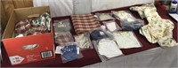 Assortment of Longaberger Inserts, Napkins, etc.