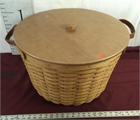 Very Large Longaberger Basket with Protector