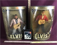 Elvis Presley Collectable Dolls & Tape, etc