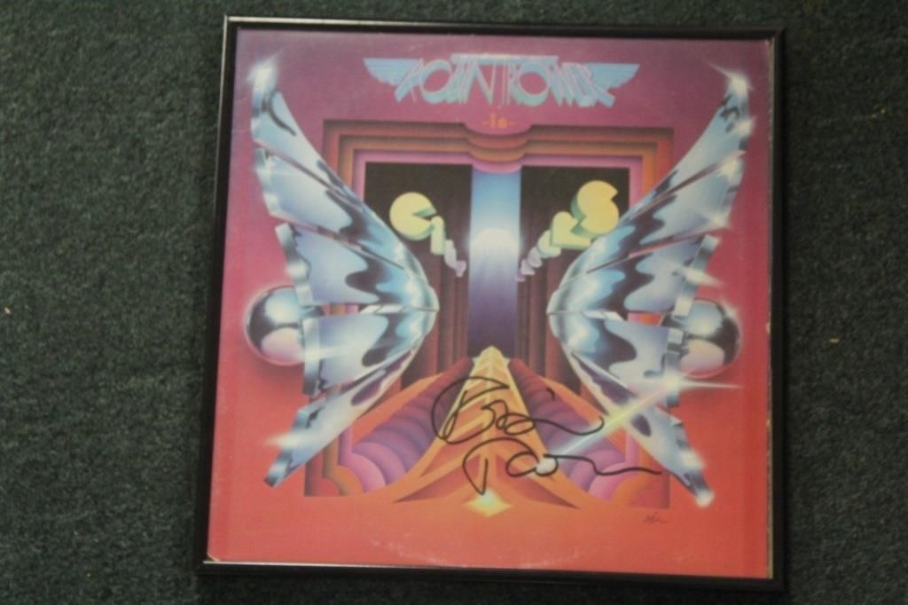 A Signed Robert Trower Album or Album Cover