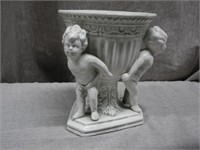 Triple Cherubs Vase