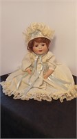 16” Vintage German Character Baby Doll.