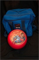 Superman Bowling Ball w/ Bag