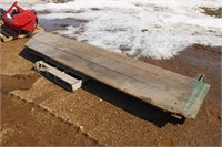 Pair of 32" x 12' Side Boards for Barge Box