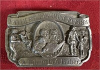 1988 Father’s Day belt buckle